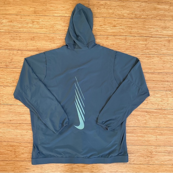 Nike DriFit Men's Standard Fit Olive Hooded Jacket Size XLarge - Picture 10 of 10